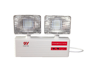 Lampe frontale double d'urgence rechargeable à DEL