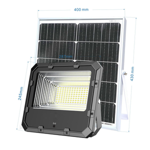 Lumière solaire extérieure de terre/lumière solaire de LED/lumière solaire d'inondation 200W de lumière solaire