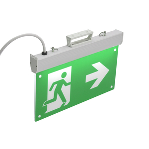 Chine fabricant prix d'usine haute performance mural rechargeable intérieur couloir feu LED sortie signe lumière de secours