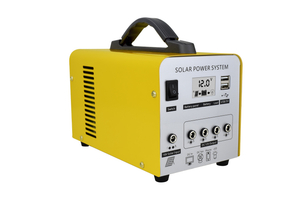 Centrale électrique rechargeable portable avec panneau solaire 7ah/12ah/40ah/80ah