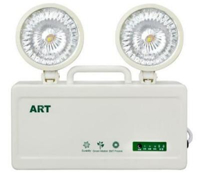 Lampe d'urgence à double tête LED 2W