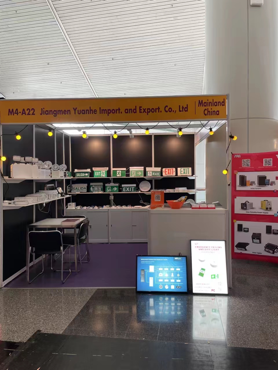 &eacute;clairage de secours rechargeable