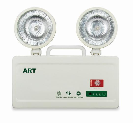 Lampe d'urgence à double tête LED 2W