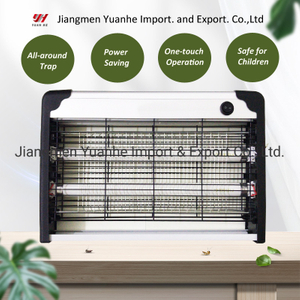Bon intérieur efficace 20W/30W/40W Lampe anti-moustiques en alliage d'aluminium à choc électrique
