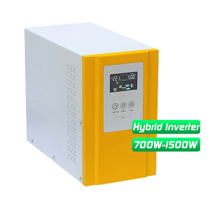 Chargeur onduleur solaire hybride MPPT 700W-1500W 12V/24V/48V système d'énergie solaire
