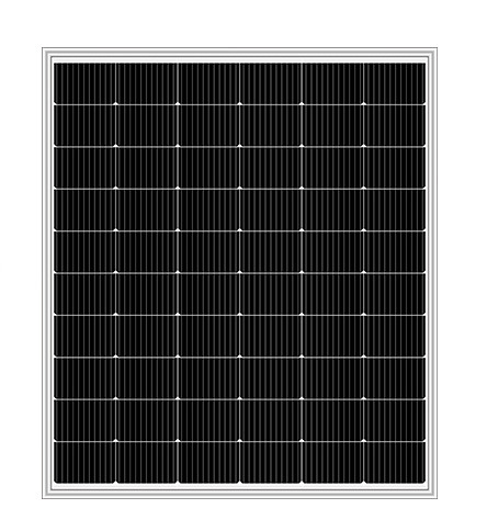 Panneau Solaire Panneau PV Verre Monocristallin Module 300W 60PCS Cellules Solaires Système D'énergie Solaire