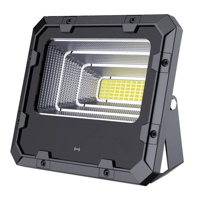 Lumière Solaire Extérieure / Lumière LED Solaire / Projecteur Solaire 100W Lumière Solaire