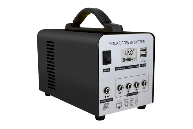 Centrale électrique rechargeable portable avec panneau solaire 7ah/12ah/40ah/80ah