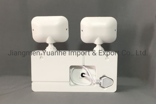 Lampe de secours compacte à DEL à double tête