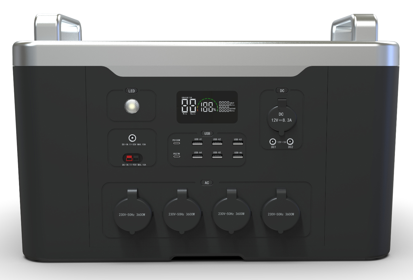 centrale &eacute;lectrique portative