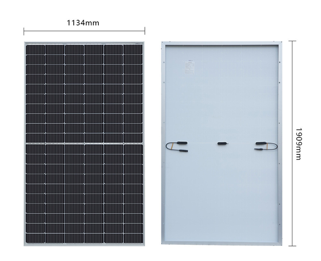 Panneau Solaire Panneau PV Mono Module De Verre Demi-Coupé 450W 120PCS Cellules Solaires Système D'énergie Solaire