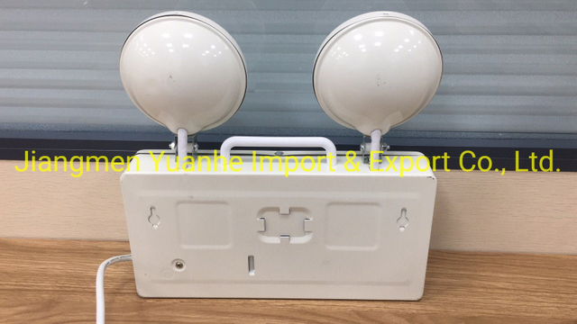 Lampe de secours à double tête à LED IP65 étanche