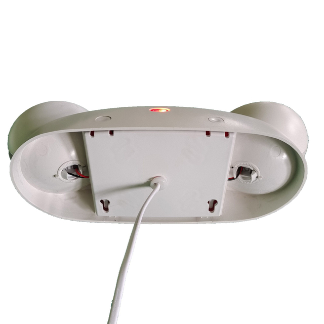 Lampe frontale double d'urgence rechargeable à DEL