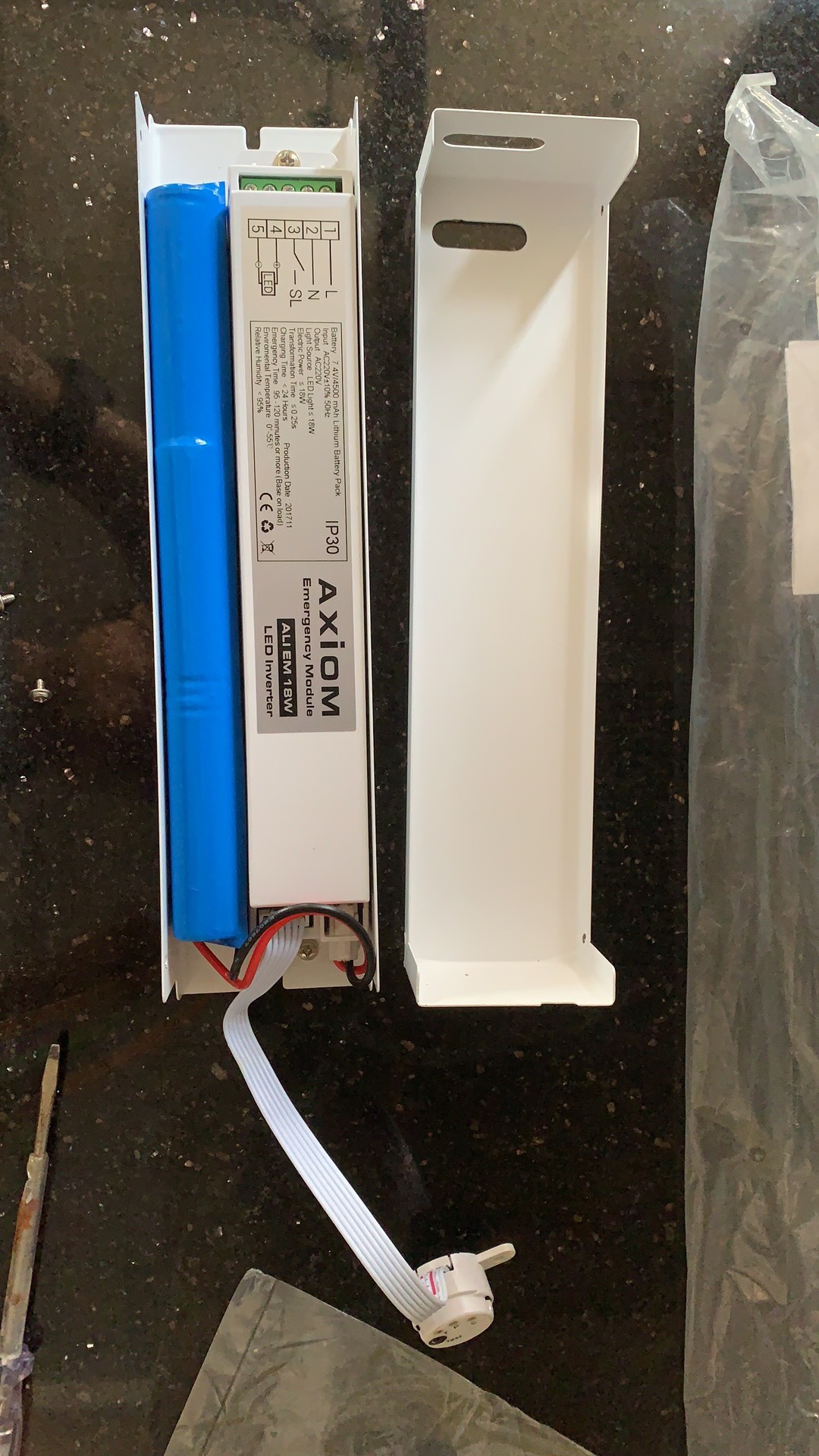 Pilote d'urgence LED