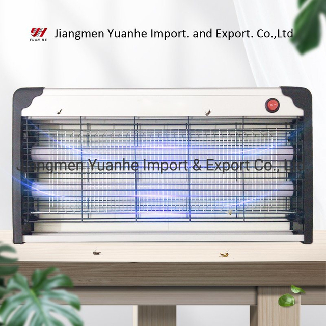 Lampe anti-moustique électronique inoffensive pour piège à parasites