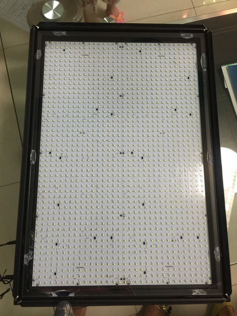 Caisson lumineux de publicité d'animation de Reprograme de LED