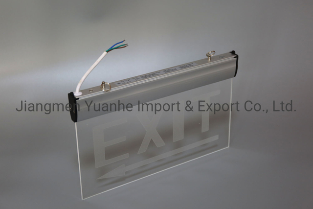 Lumière / signe de sortie de secours à LED à la mode