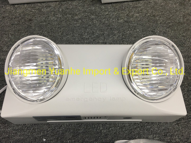 Lampe d'urgence à double tête LED 2X3w